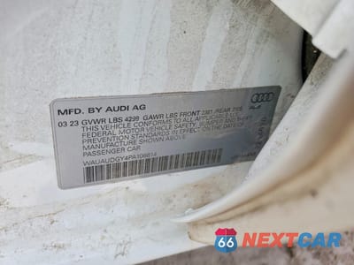 Zdjęcie 12 z 13 samochodu: 2023 AUDI A3 PREMIUM VIN:WAUAUDGY4PA108814 - miniatura