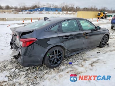 Trzecie zdjęcie samochodu z tyłu: 2025 HONDA CIVIC SPORT VIN:2HGFE2F55SH586365 - miniatura