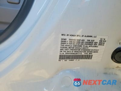 Zdjęcie 13 z 13 samochodu: 2020 HONDA PILOT TOURING VIN:5FNYF6H66LB017713 - miniatura
