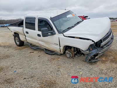 Czwarte zdjęcie samochodu z boku: 2002 CHEVROLET SILVERADO K2500 HEAVY DUTY VIN:1GCHK23172F190814 - miniatura