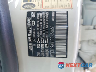 Zdjęcie 12 z 13 samochodu: 2010 MERCEDES-BENZ E 550 4MATIC VIN:WDDHF9AB3AA236651 - miniatura