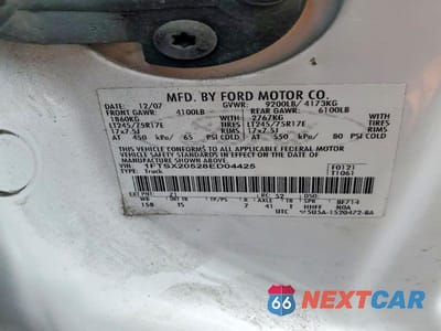 Zdjęcie 12 z 12 samochodu: 2008 FORD F250 SUPER DUTY VIN:1FTSX20528ED04425 - miniatura