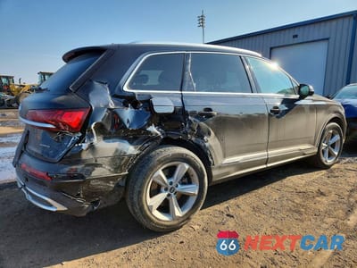 Trzecie zdjęcie samochodu z tyłu: 2021 AUDI Q7 PREMIUM VIN:WA1AJAF75MD026324 - miniatura