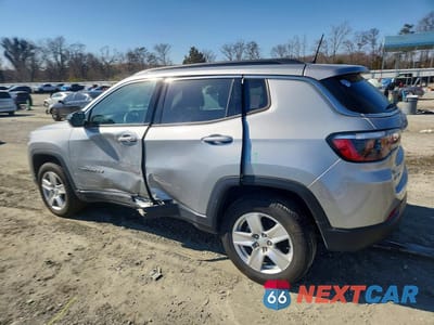 Drugie zdjęcie samochodu z przodu: 2022 JEEP COMPASS LATITUDE VIN:3C4NJDBBXNT118754 - miniatura
