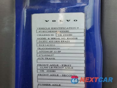 Zdjęcie 10 z 10 samochodu: 2024 VOLVO VNL SEMI TRUCK VIN:4V4NC9EH3RN633080 - miniatura