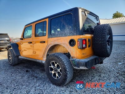 Drugie zdjęcie samochodu z przodu: 2021 JEEP WRANGLER UNLIMITED RUBICON VIN:1C4HJXFN8MW659457 - miniatura
