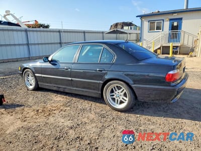 Drugie zdjęcie samochodu z przodu: 2001 BMW 740 I AUTOMATIC VIN:WBAGG83461DN84662 - miniatura