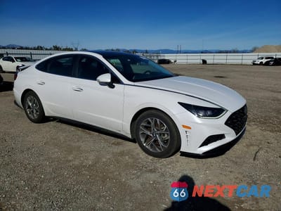 Czwarte zdjęcie samochodu z boku: 2023 HYUNDAI SONATA SEL VIN:KMHL14JA9PA263922 - miniatura