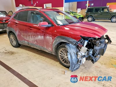 Czwarte zdjęcie samochodu z boku: 2019 HYUNDAI KONA SEL VIN:KM8K6CAA0KU257523 - miniatura