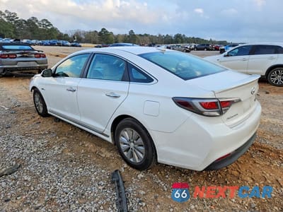 Drugie zdjęcie samochodu z przodu: 2017 HYUNDAI SONATA HYBRID VIN:KMHE24L12HA060407 - miniatura