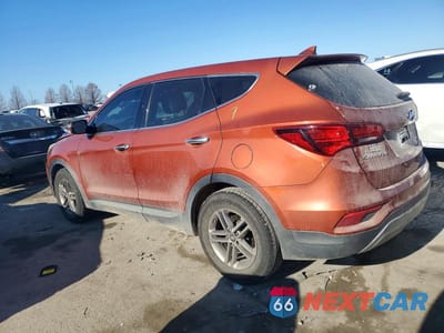 Drugie zdjęcie samochodu z przodu: 2017 HYUNDAI SANTA FE SPORT VIN:5XYZT3LB3HG490677 - miniatura