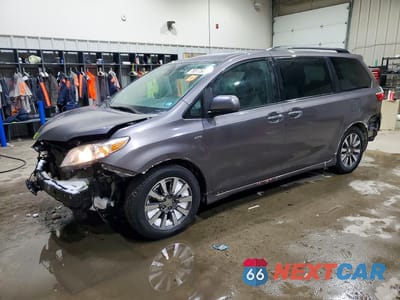 2019 TOYOTA SIENNA XLE PREMIUM 7-PASSENGER 5TDDZ3DC4KS211473 - główne zdjęcie licytacji z USA - miniatura