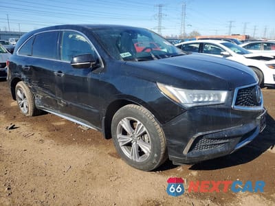 Czwarte zdjęcie samochodu z boku: 2019 ACURA MDX VIN:5J8YD3H32KL010765 - miniatura