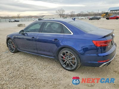 Drugie zdjęcie samochodu z przodu: 2018 AUDI S4 PREMIUM PLUS VIN:WAUB4AF44JA002355 - miniatura