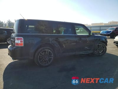 Trzecie zdjęcie samochodu z tyłu: 2014 FORD FLEX SEL VIN:2FMGK5C89EBD23343 - miniatura