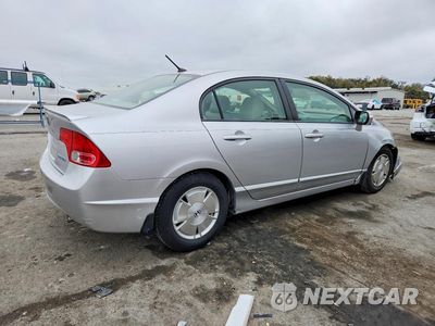 Trzecie zdjęcie samochodu z tyłu: 2008 HONDA CIVIC HYBRID VIN:JHMFA36228S017768 - miniatura