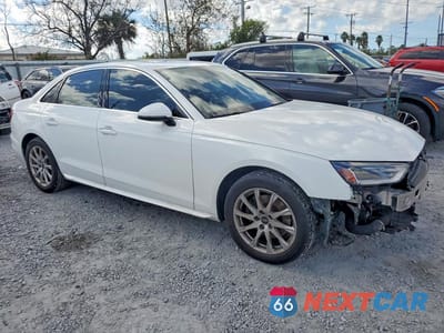 Czwarte zdjęcie samochodu z boku: 2021 AUDI A4 PREMIUM 40 VIN:WAUABAF46MA041583 - miniatura