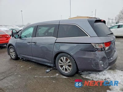 Drugie zdjęcie samochodu z przodu: 2014 HONDA ODYSSEY EX VIN:5FNRL5H45EB077586 - miniatura