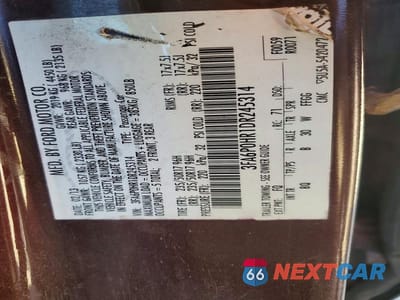 Zdjęcie 12 z 12 samochodu: 2013 FORD FUSION SE VIN:3FA6P0HR1DR245314 - miniatura