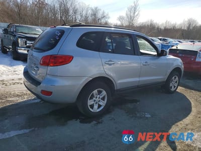 Trzecie zdjęcie samochodu z tyłu: 2009 HYUNDAI SANTA FE GLS VIN:5NMSG73D09H318631 - miniatura