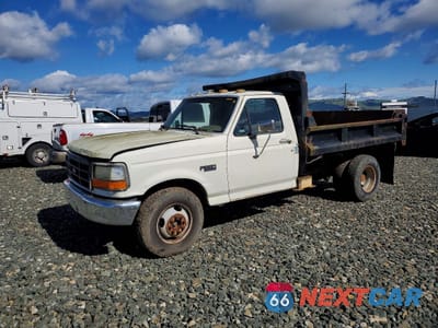 1992 FORD F350 DUMP TRUCK 2FDJF37G6NCA17940 - główne zdjęcie licytacji z USA - miniatura