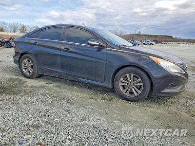 Czwarte zdjęcie samochodu z boku: 2014 HYUNDAI SONATA GLS VIN:5NPEB4AC6EH945898 - miniatura