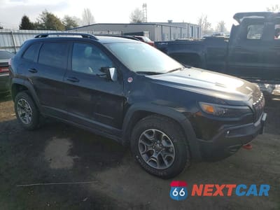 Czwarte zdjęcie samochodu z boku: 2021 JEEP CHEROKEE TRAILHAWK VIN:1C4PJMBX3MD182143 - miniatura