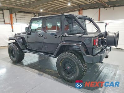 Drugie zdjęcie samochodu z przodu: 2017 JEEP WRANGLER UNLIMITED SAHARA VIN:1C4BJWEG0HL660547 - miniatura