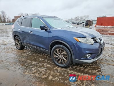 Czwarte zdjęcie samochodu z boku: 2015 NISSAN ROGUE SL VIN:5N1AT2MTXFC791667 - miniatura