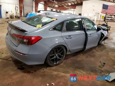 Trzecie zdjęcie samochodu z tyłu: 2022 HONDA CIVIC SI VIN:2HGFE1E58NH474269 - miniatura