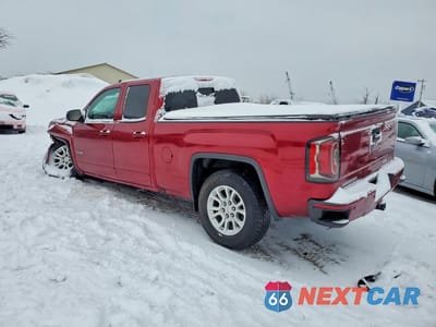 Drugie zdjęcie samochodu z przodu: 2018 GMC SIERRA K1500 SLT VIN:1GTV2NEC4JZ340152 - miniatura