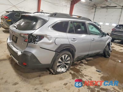 Trzecie zdjęcie samochodu z tyłu: 2025 SUBARU OUTBACK LIMITED VIN:4S4BTANC6S3193857 - miniatura