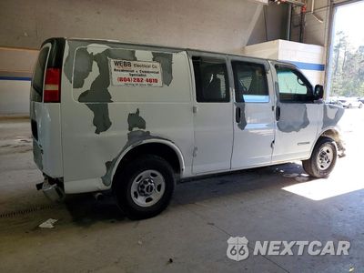 Trzecie zdjęcie samochodu z tyłu: 2006 GMC SAVANA G3500 VIN:1GTHG35U761116083 - miniatura