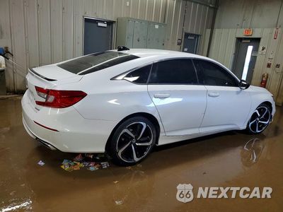 Trzecie zdjęcie samochodu z tyłu: 2022 HONDA ACCORD SPORT VIN:1HGCV1F31NA081390 - miniatura