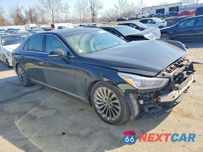 Czwarte zdjęcie samochodu z boku: 2017 GENESIS G90 5.0 ULTIMATE VIN:KMHG54JH0HU020440 - miniatura
