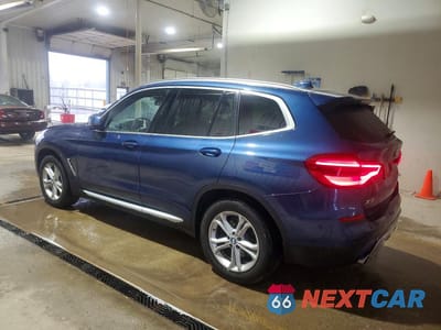 Drugie zdjęcie samochodu z przodu: 2019 BMW X3 XDRIVE30I VIN:5UXTR9C53KLE18960 - miniatura