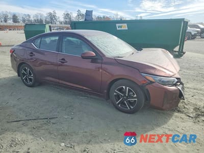 Czwarte zdjęcie samochodu z boku: 2024 NISSAN SENTRA SV VIN:3N1AB8CV1RY340607 - miniatura