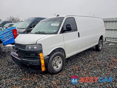 2022 CHEVROLET EXPRESS G3500 UTILITY / SERVICE VAN 1GCZGHFP9N1290911 - główne zdjęcie licytacji z USA - miniatura