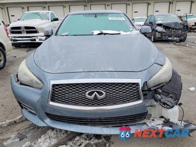 Piąte zdjęcie samochodu w środku: 2015 INFINITI Q50 BASE VIN:JN1BV7AR6FM404862 - miniatura