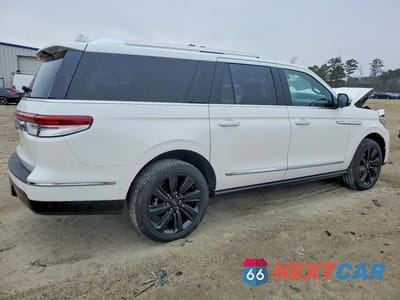 Trzecie zdjęcie samochodu z tyłu: 2022 LINCOLN NAVIGATOR L RESERVE VIN:5LMJJ3LT0NEL10869 - miniatura