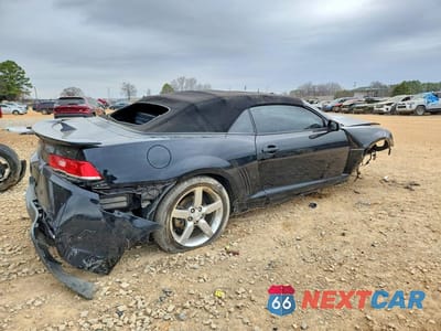 Trzecie zdjęcie samochodu z tyłu: 2015 CHEVROLET CAMARO LT VIN:2G1FD3D35F9220133 - miniatura