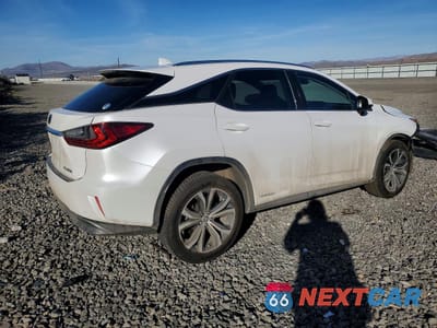 Trzecie zdjęcie samochodu z tyłu: 2019 LEXUS RX 450H BASE VIN:2T2BGMCA9KC039027 - miniatura