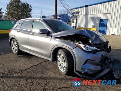 Czwarte zdjęcie samochodu z boku: 2021 INFINITI QX50 SENSORY VIN:3PCAJ5CB3MF101147 - miniatura
