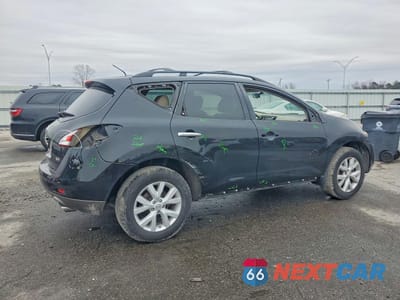 Trzecie zdjęcie samochodu z tyłu: 2012 NISSAN MURANO S VIN:JN8AZ1MU8CW120406 - miniatura