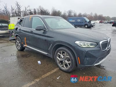 Czwarte zdjęcie samochodu z boku: 2023 BMW X3 XDRIVE30I VIN:WBX57DP02PN245655 - miniatura