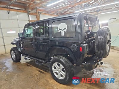 Drugie zdjęcie samochodu z przodu: 2020 JEEP WRANGLER UNLIMITED SPORT VIN:1C4HJXDN7LW347552 - miniatura