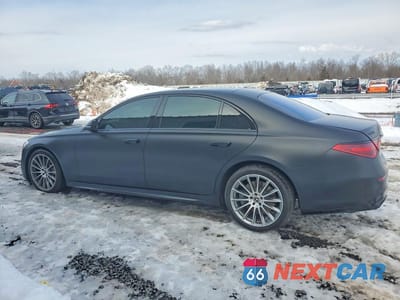 Drugie zdjęcie samochodu z przodu: 2022 MERCEDES-BENZ S 580 4MATIC VIN:W1K6G7GB3NA134661 - miniatura