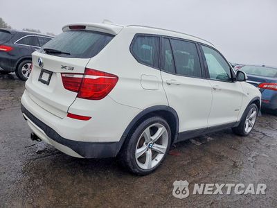 Trzecie zdjęcie samochodu z tyłu: 2017 BMW X3 XDRIVE35I VIN:5UXWX7C5XH0U42221 - miniatura