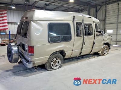 Trzecie zdjęcie samochodu z tyłu: 2008 FORD ECONOLINE E250 VAN VIN:1FDNE24L68DA65250 - miniatura