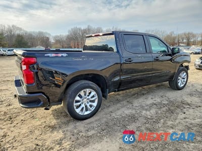 Trzecie zdjęcie samochodu z tyłu: 2024 CHEVROLET SILVERADO K1500 CUSTOM VIN:3GCPDBEKXRG463412 - miniatura